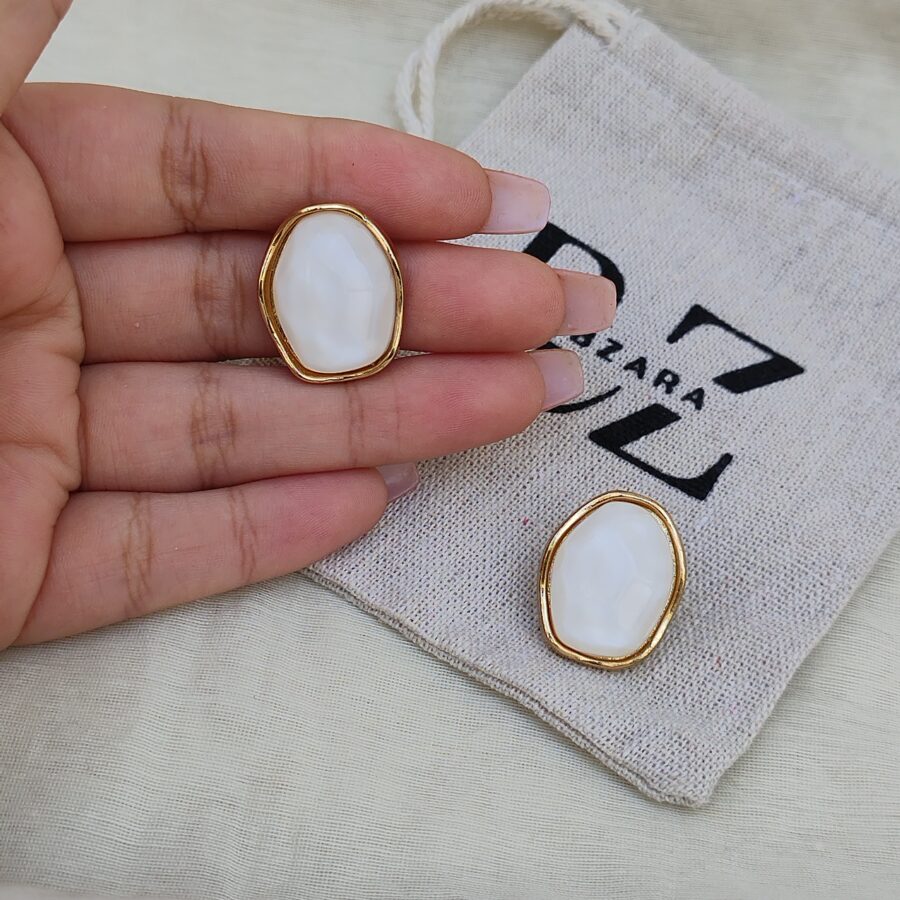 vintage moonstone earlock