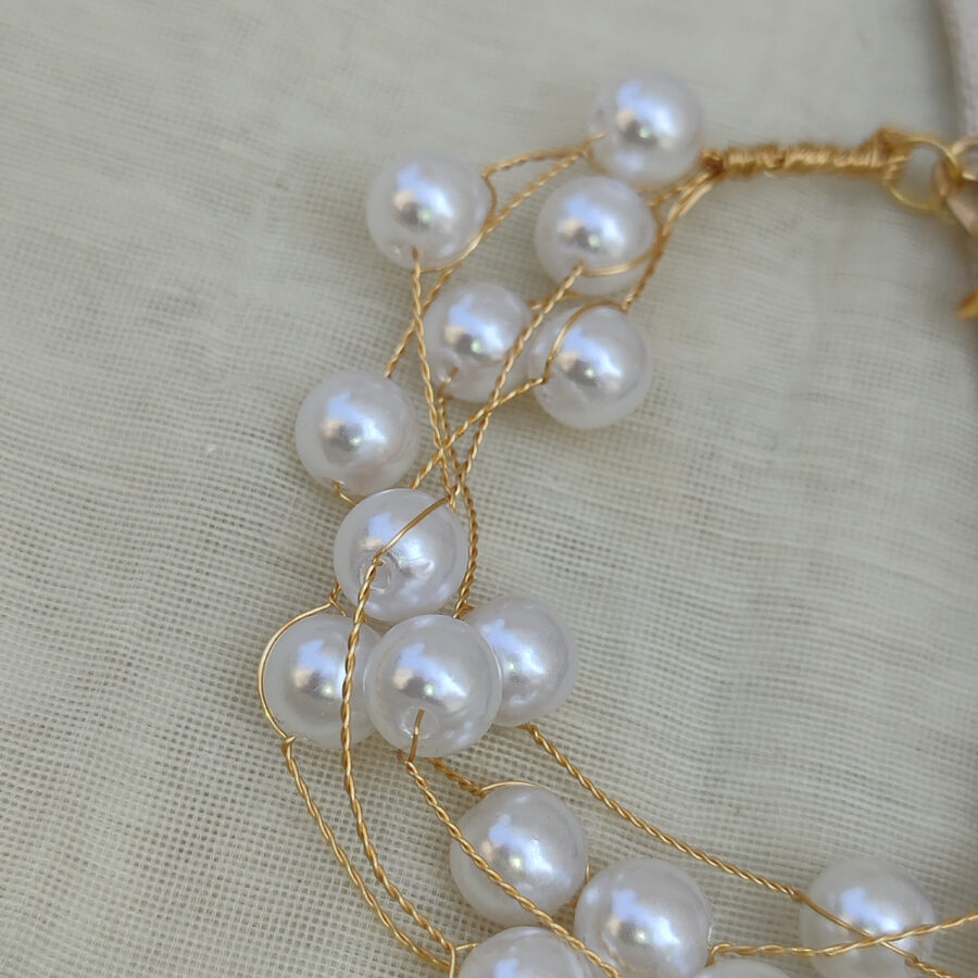 White Pearl Bracelet